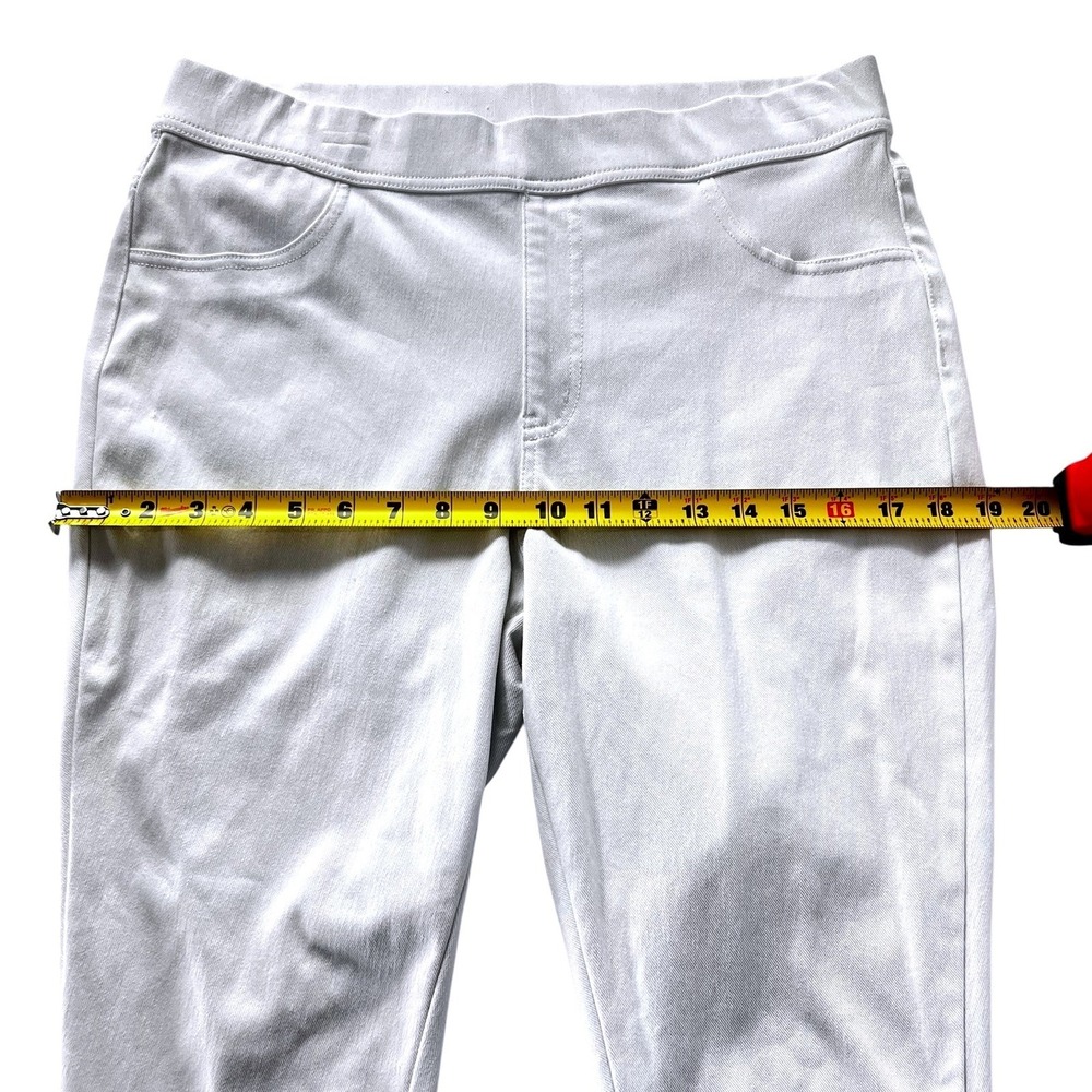 Time And Tru White Jeggings XL-16-18 Pull On Casual Stretch‎ - Picture 7 of 10
